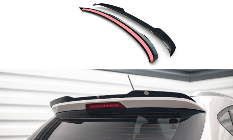 Maxton Spoiler CAP für Hyundai ix35 Mk1 schwarz Hochglanz HY-IX35-1-CAP1-G