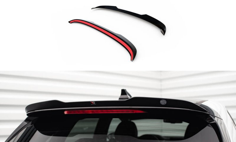 Maxton Spoiler CAP Abrisskante Kia Ceed GT Mk3 schwarz Hochglanz KI-CE-3-GT-CAP1-G