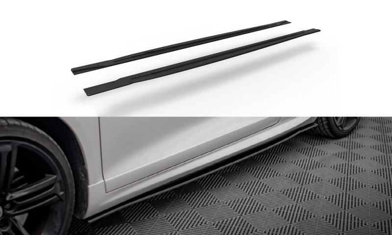 Maxton Street Pro Seitenschweller Ansatz VW Scirocco R Mk3 VWSC3RCNC-SD2BRB