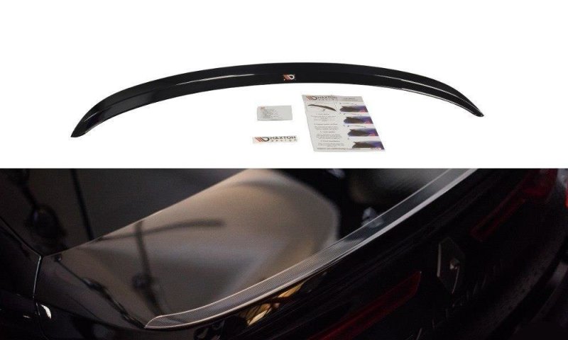 Maxton Spoiler CAP für RENAULT TALISMAN schwarz Hochglanz RE-TA-1-CAP1-G