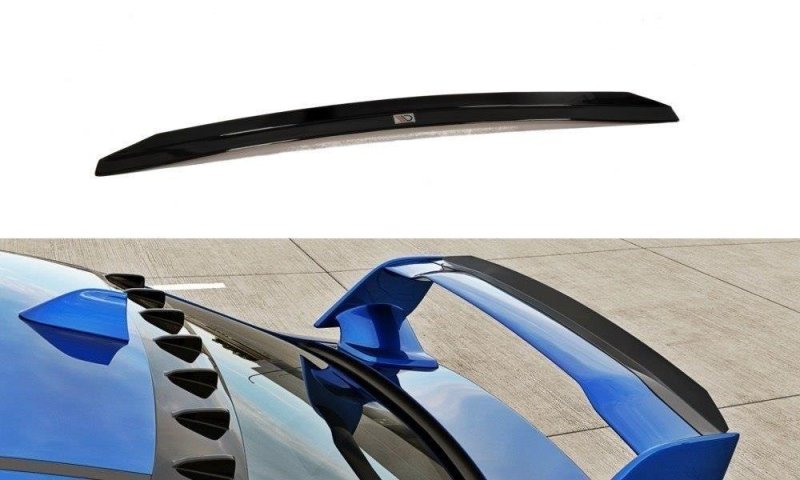 Maxton Spoiler CAP für SUBARU WRX STI schwarz Hochglanz SU-IM-4-WRX-STI-CAP1-G