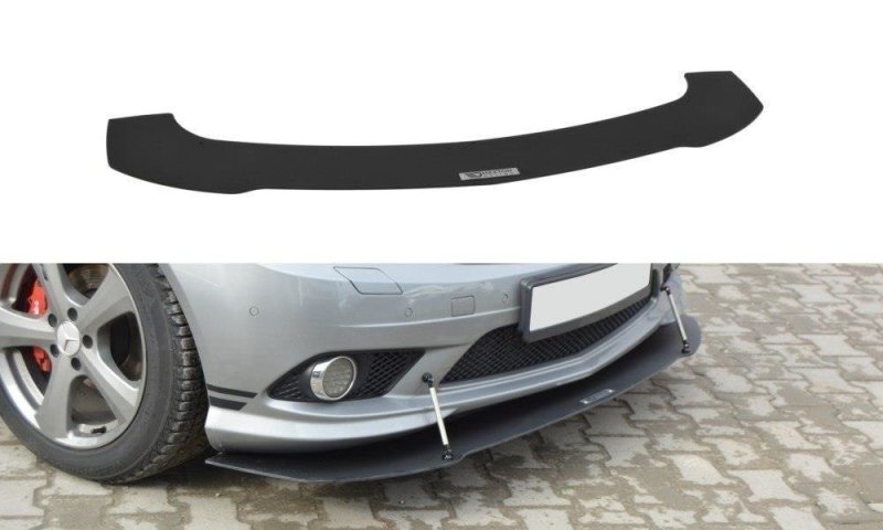 Maxton Racing Front Ansatz für Mercedes C W204 AMG-Line (vor Facelift) ME-C-204-AMGLINE-CNC-FD1