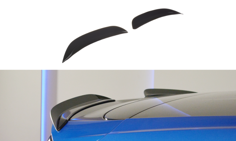 Maxton Spoiler CAP V.3 für Ford Focus ST-Line Mk4 schwarz Hochglanz FO-FO-4-STLINE-CAP4-G