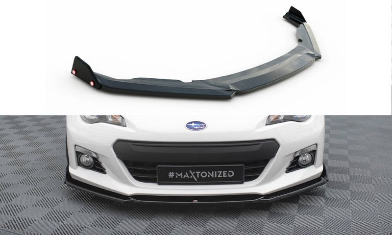 Maxton Front Ansatz V.1 + Flaps Subaru BRZ Mk1 SU-BRZ-1-FD1G+FSF1B