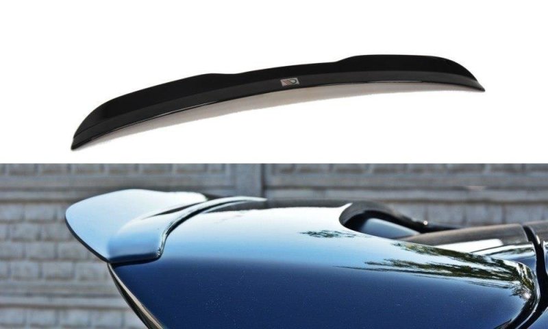 Maxton Spoiler CAP für MAZDA 3 MPS MK1 (PREFACE) schwarz Hochglanz MA-3-MPS-1-CAP1-G