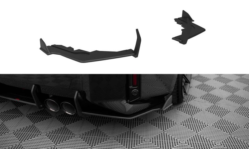 Maxton Street Pro Heck Ansatz Flaps Diffusor V.2 BMW M2 G87 BMM2G87CNC-RSD2BRB