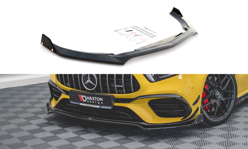 Maxton Front Ansatz +Flaps für V.3 Mercedes-AMG A45 S ME-A-177-45-FD3G+FS