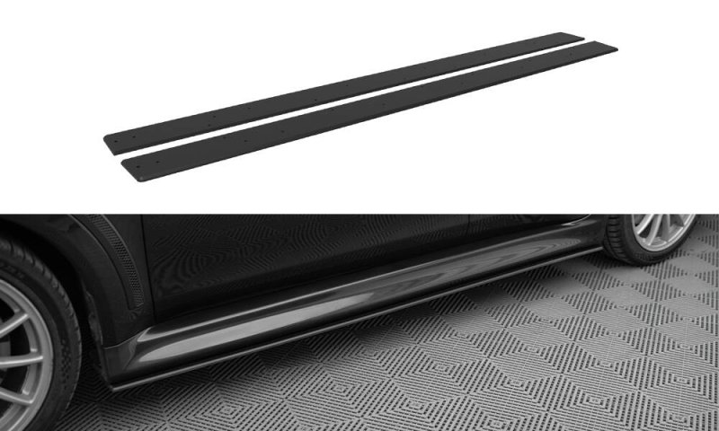 Maxton Street Pro Seitenschweller Ansatz Mitsubishi Lancer EVO X MILA10EVOCNC-SD2BRB