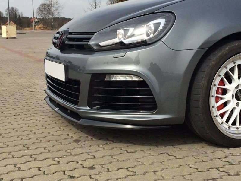 Maxton Front Ansatz für VW GOLF 6 Carbon Look  VW-GO-6-R-CUPRA-FD1-C