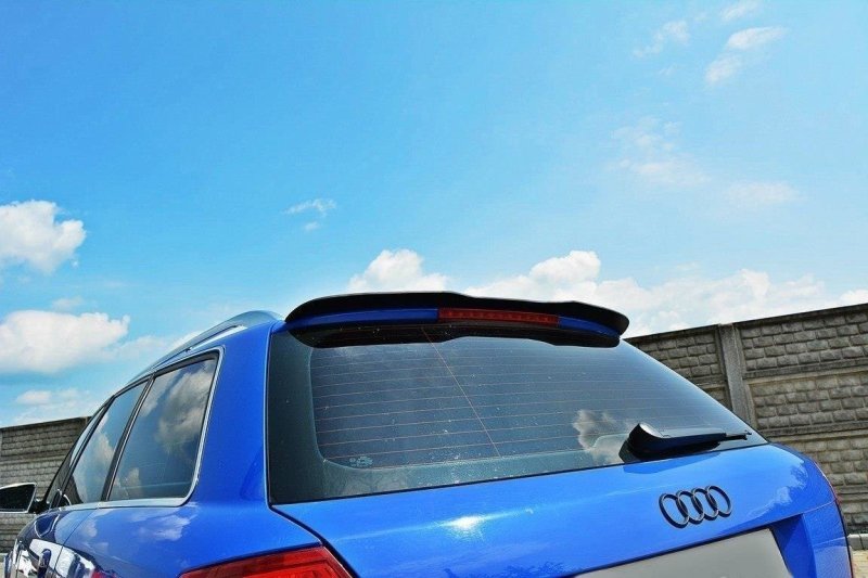 Maxton Spoiler CAP für AUDI S4 B6 Avant schwarz Hochglanz AU-S4-B6-AV-CAP1-G
