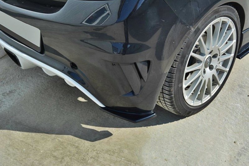 Maxton Heck Ansatz Flaps Diffusor für OPEL CORSA D OPC / VXR schwarz Hochglanz OP-CO-D-OPC-RSD1-G