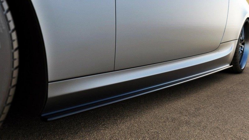 Maxton Seitenschweller Ansatz für BMW 3er E92 M Paket schwarz Hochglanz BM-3-92-MPACK-SD1-G