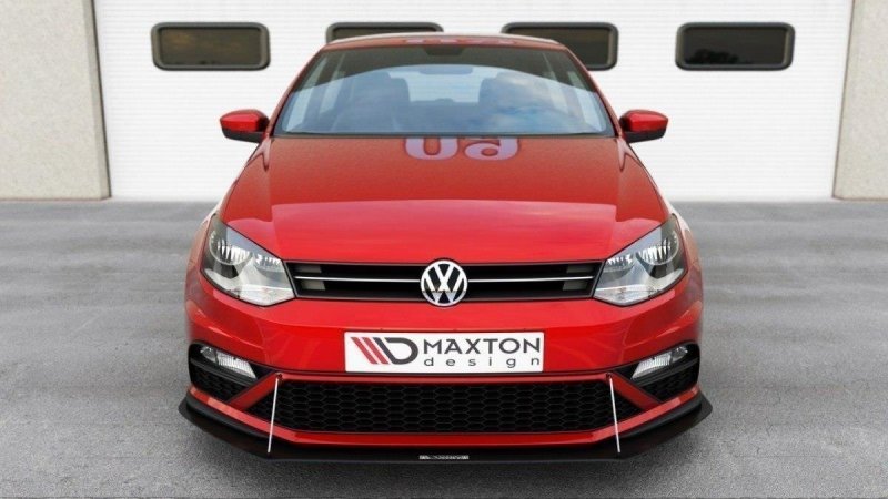 Maxton Racing Front Ansatz für VW Polo 6R GTI Facelift VW-PO-5F-GTI-CNC-FD1