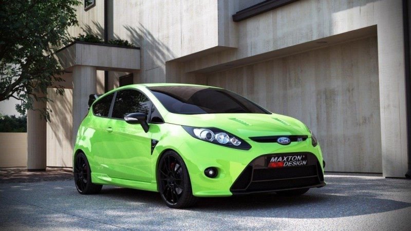 Maxton Front Stoßstange FORD FIESTA MK7 (FOCUS RS LOOK) FO-FI-7-RS-F1