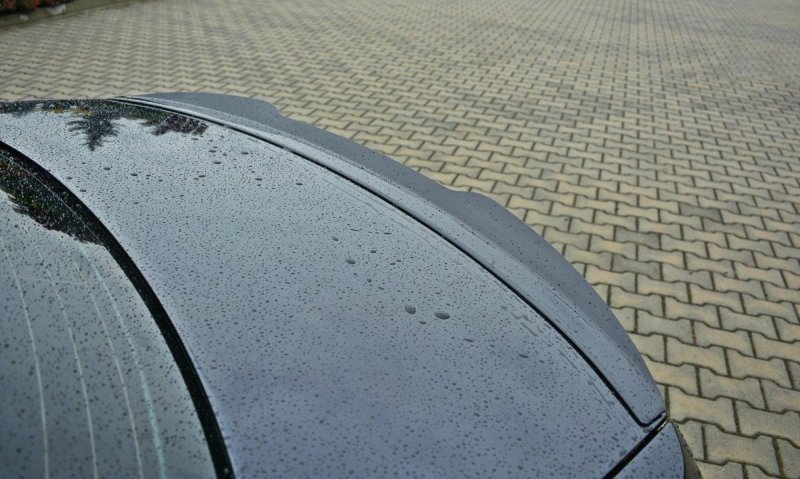 Maxton Spoiler CAP für BMW 3er E92 M Paket schwarz Hochglanz BM-3-92-MPACK-CAP1-G