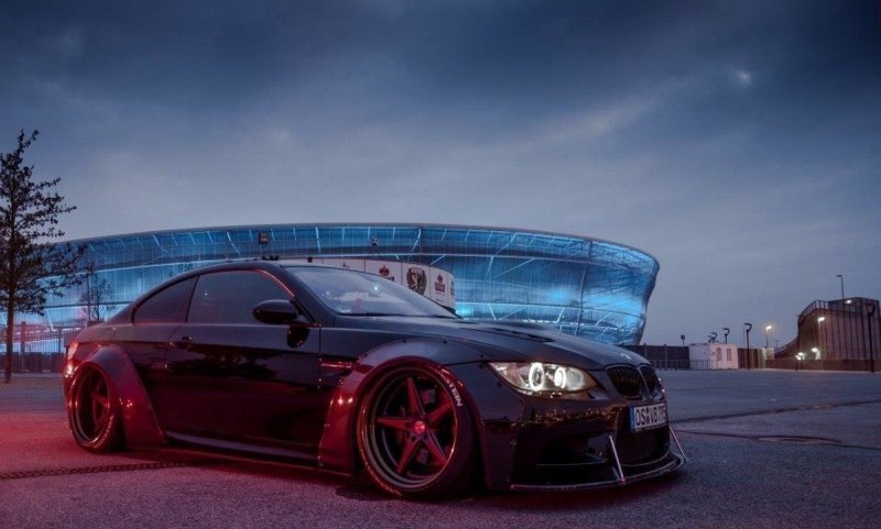 Maxton Breitbau Bodykit für BMW M3 E92 BM-3-92-M-BK1