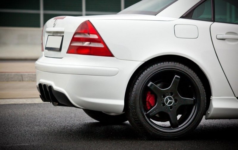 Maxton Heckstoßstange MERCEDES SLK R170 AMG204 LOOK ME-SLK-R170-AMG204-R1