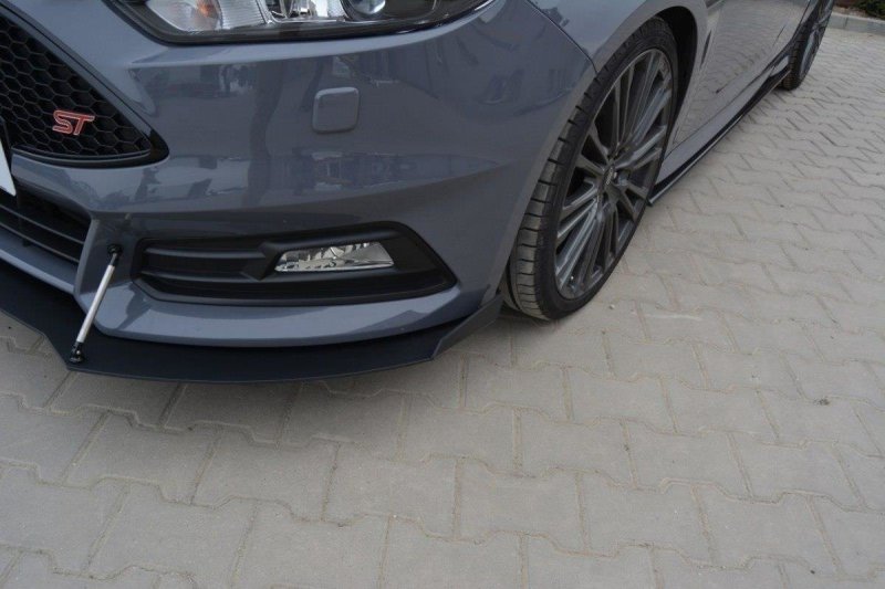 Maxton Sport Front Ansatz V.2 für Ford Focus ST Mk3 FL FO-FO-3F-ST-CNC-FD2