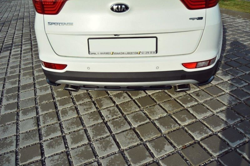 Maxton Heck Ansatz Flaps Diffusor für KIA SPORTAGE mk4 GT-Line schwarz Hochglanz KI-SP-4-GT-RSD1-G