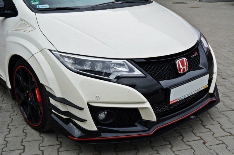 Maxton Racing Front Ansatz für v.1 HONDA CIVIC IX TYPE R HO-CI-9-TYPE-R-CNC-FD1