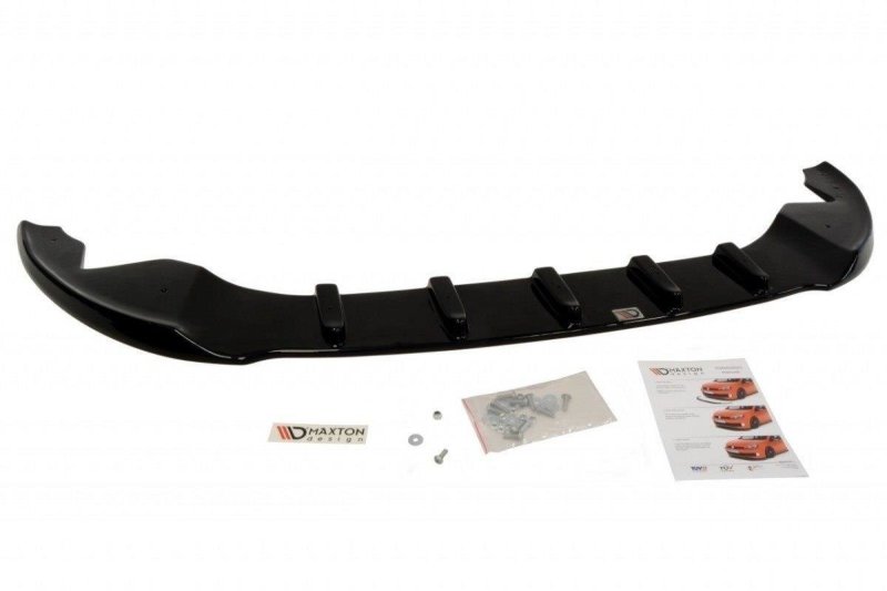 Maxton Front Ansatz für NISSAN QASHQAI Facelift schwarz Hochglanz NI-QA-1F-FD1-G