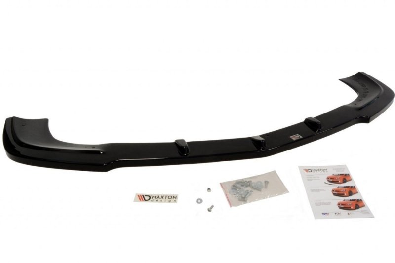 Maxton Front Ansatz für MERCEDES SLK R172 STANDARD/AMG schwarz Hochglanz ME-SLK-R172-AMG-FD1-G
