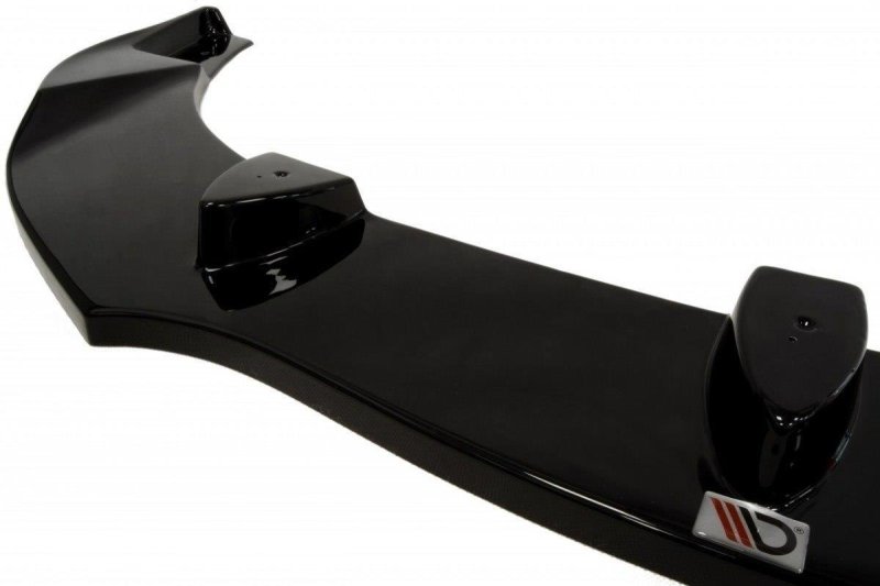 Maxton Front Ansatz für PORSCHE 911 Carrera 997.1 schwarz Hochglanz PO-911-997-FD1-G