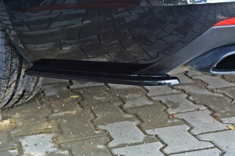 Maxton Heck Ansatz Flaps Diffusor für Skoda Octavia RS Mk3 / Mk3 FL Hatchback / Kombi schwarz Hochglanz SK-OC-3/3F-RS-RSD1-G