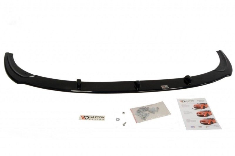 Maxton Front Ansatz für Ford Focus ST Mk2 FL schwarz Hochglanz FO-FO-2F-ST-FD1-G