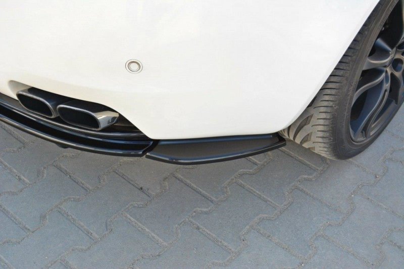 Maxton Heck Ansatz Flaps Diffusor für Alfa Romeo Brera schwarz Hochglanz AL-BR-1-RSD1-G