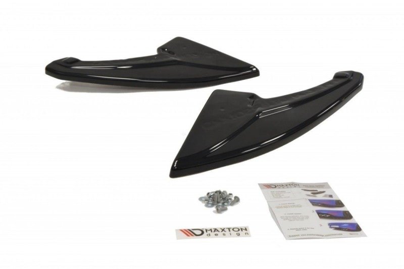 Maxton Heck Ansatz Flaps Diffusor für PEUGEOT 308 II GTI schwarz Hochglanz PE-308-GTI-RSD1-G