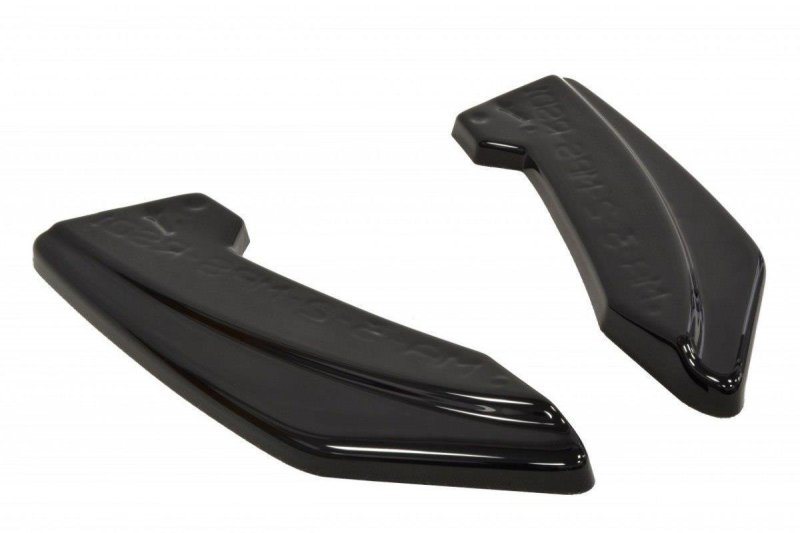 Maxton Heck Ansatz Flaps Diffusor für MAZDA 3 MK2 MPS schwarz Hochglanz MA-3-2-MPS-RSD1-G