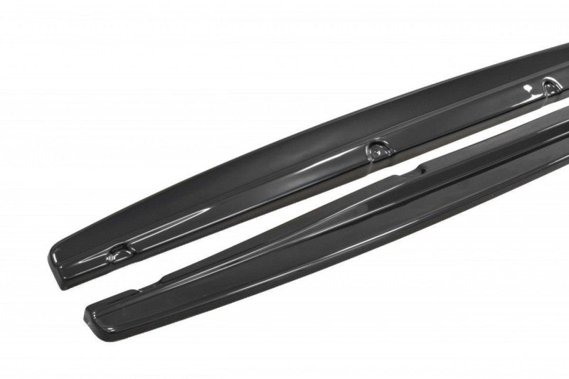 Maxton Seitenschweller Ansatz für Fiat Bravo MK 2 SPORT schwarz Hochglanz FI-BR-2-SPORT-SD1-G