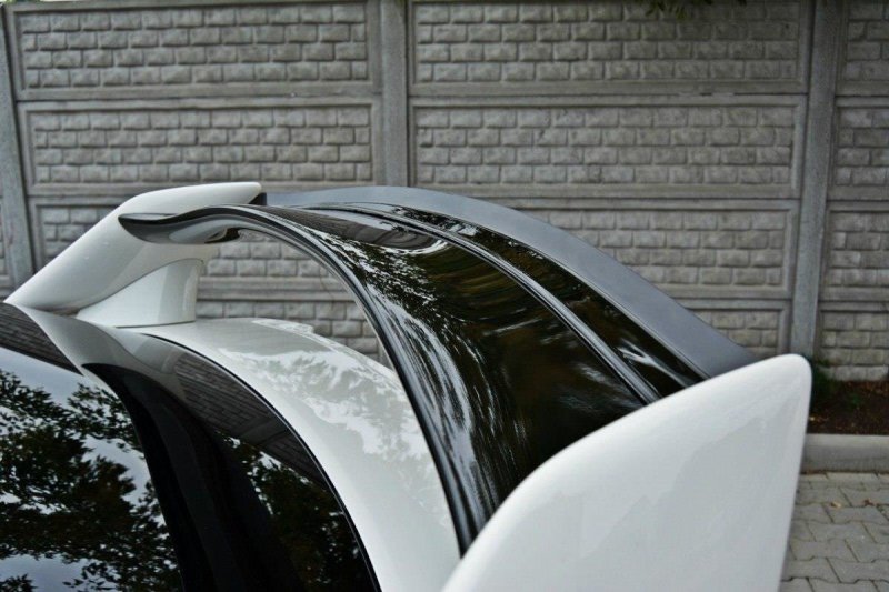 Maxton Spoiler CAP für n.1 HONDA CIVIC IX TYPE R schwarz Hochglanz HO-CI-9-TYPE-R-CAP1-G