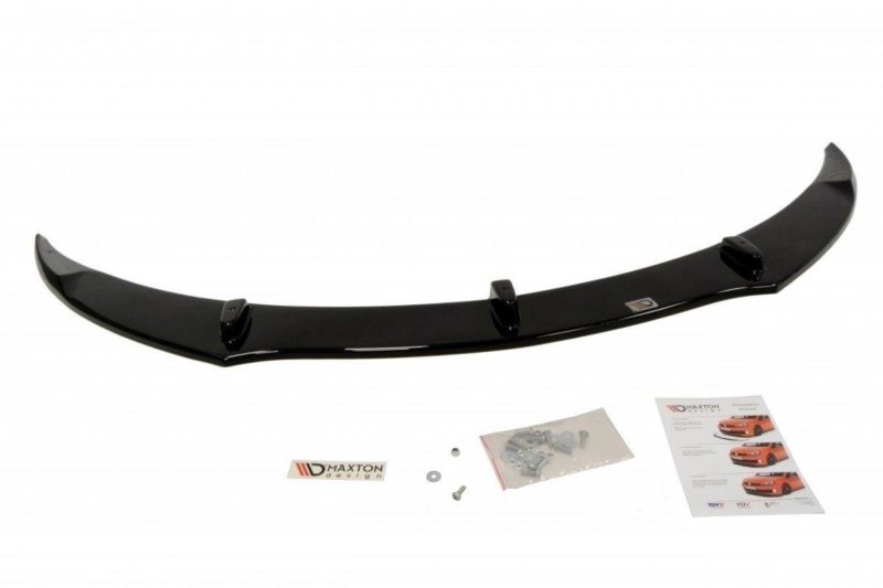 Maxton Front Ansatz für OPEL INSIGNIA MK1 Facelift schwarz Hochglanz OP-IS-1F-FD1-G