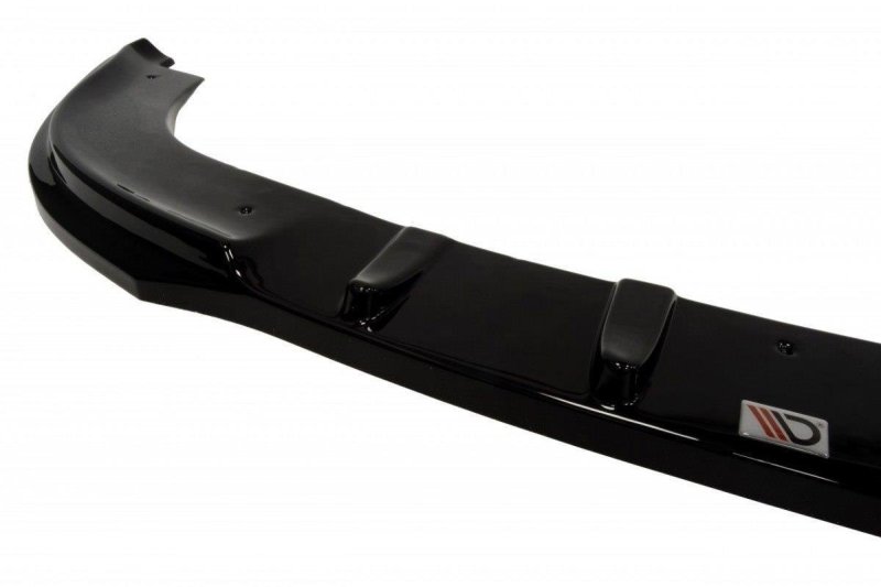 Maxton Front Ansatz für VW TOURAN schwarz Hochglanz VW-TOUR-1-FD1-G