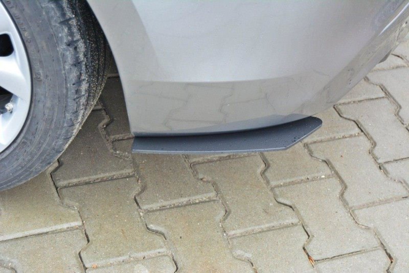 Maxton Diffusor Heck Ansatz für Heckschürze für & Heck Ansatz Flaps Diffusor für MAZDA 3 MK2 SPORT (vor Facelift) MA-3-2-SPORT-CNC-RS1