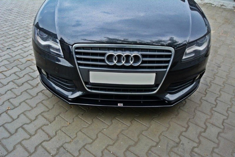 Maxton Front Diffuser V.2 Audi A4 B8 schwarz Hochglanz AU-A4-B8-FD2-G