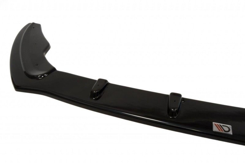 Maxton Front Ansatz für Ford Fiesta Mk7 FL schwarz Hochglanz FO-FI-7F-FD1-G