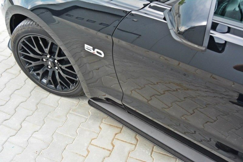 Maxton Sport Seitenschweller Ansatz passend für Ford Mustang GT Mk6 FO-MU-6-GT-CNC-SD1
