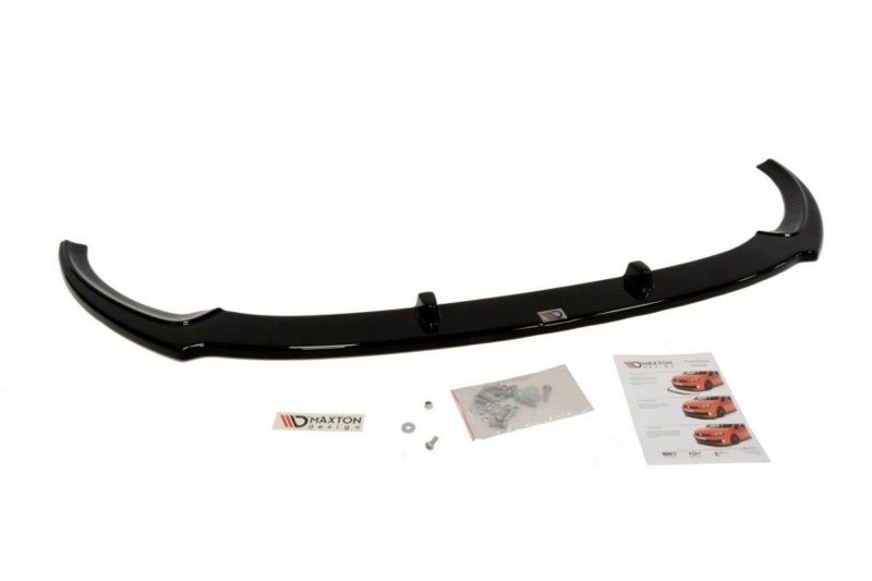 Maxton Front Ansatz für OPEL CORSA E OPC / VXR schwarz Hochglanz OP-CO-E-OPC-FD1-G