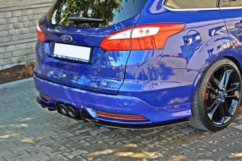 Maxton Heckschürze für Ford Focus ST Mk3 Kombi FO-FO-3-ST-VA-CNC-RS1