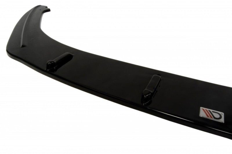 Maxton Front Ansatz für VW SCIROCCO schwarz Hochglanz VW-SC-3-FD1-G