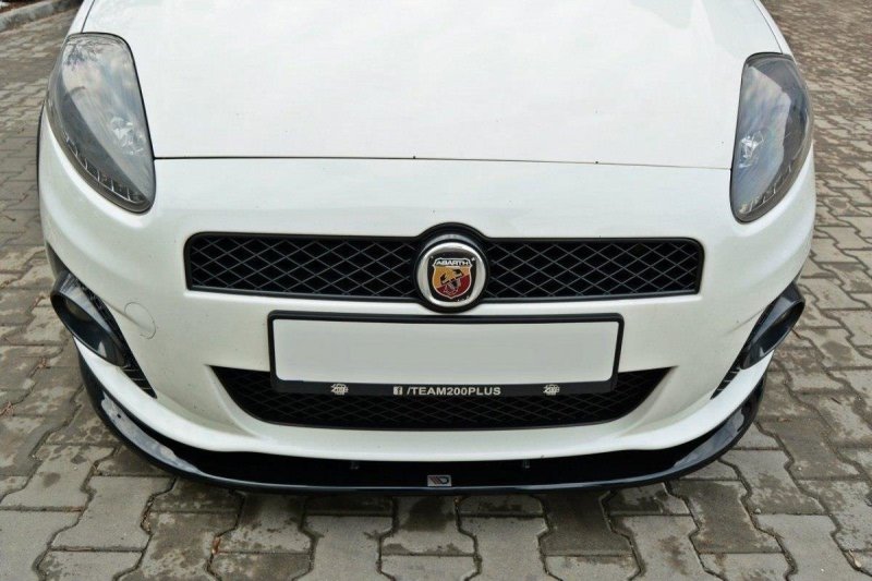 Maxton Front Ansatz V.2 für FIAT GRANDE PUNTO ABARTH schwarz Hochglanz FI-GP-ABARTH-FD2-G