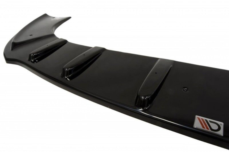Maxton Front Ansatz für SEAT LEON MK1 mit Sport Stoßstange schwarz Hochglanz SE-LE-1-SPORT-FD1-G