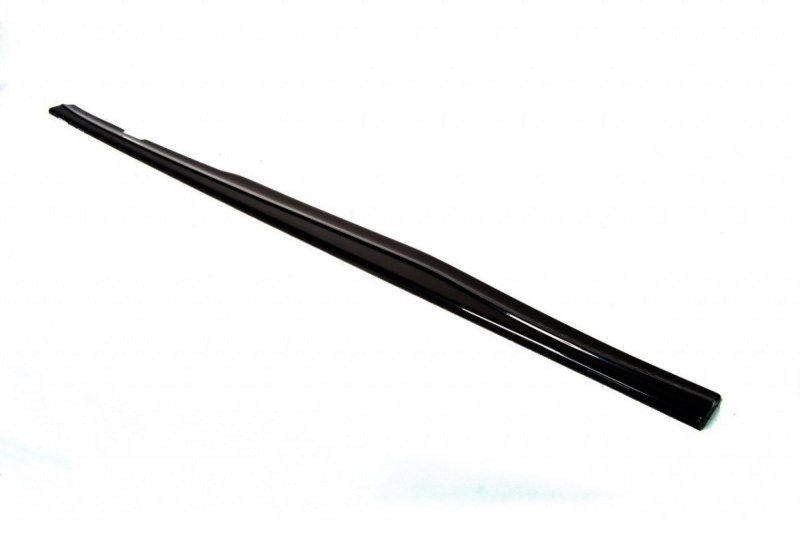 Maxton Seitenschweller Ansatz für Ford Focus ST / ST-Line Mk3 / Mk3 FL Hatchback / Kombi schwarz Hochglanz FO-FO-3/3F-ST-SD1-G