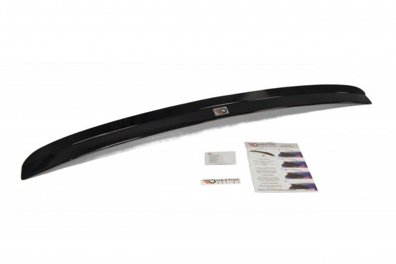 Maxton Spoiler CAP für BMW 5er E61 M Paket schwarz matt BM-5-61-MPACK-CAP1-T