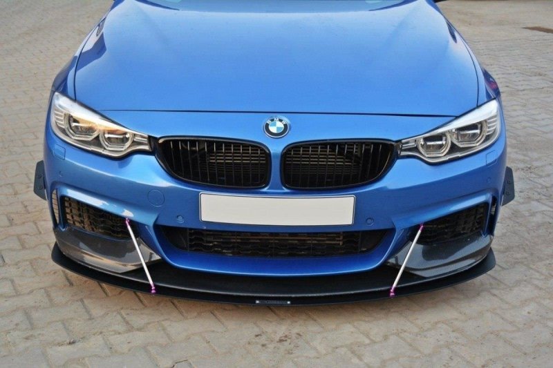 Maxton Racing Front Ansatz V.3 für BMW 4er F32 M Paket & M-PERFORMANCE BM-4-F32-MPACK-CNC-FD3