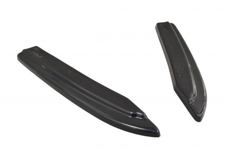 Maxton Heck Ansatz Flaps Diffusor für Audi S8 D4 FL schwarz Hochglanz AU-S8-D4-RSD1-G