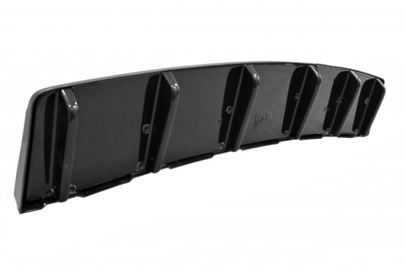 Maxton Mittlerer Diffusor Heck Ansatz für AUDI S6 C7 AVANT im DTM LOOK schwarz Hochglanz AU-S6-C7-AV-RD1+RD2-G